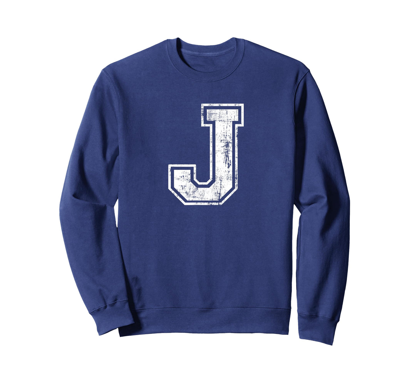 Letter J Uppercase Alphabet Initial School College Varsity T-Shirt