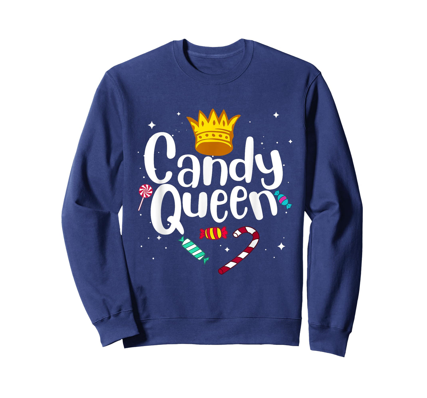 Funny Candy Queen Gift For Lollipop Lover Sweet Tooth Women T-Shirt