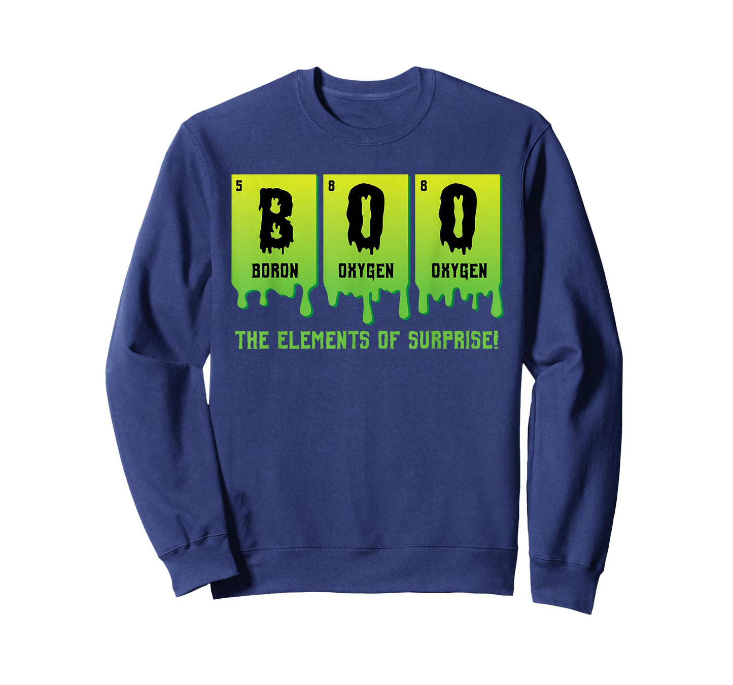 Funny Boo Elements of Surprise Science Teacher Halloween T-Shirt