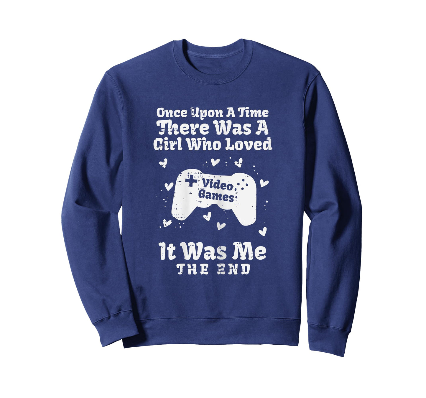 Once Upon Time Girl Love Video Games Gamer Women Girls Kids T-Shirt