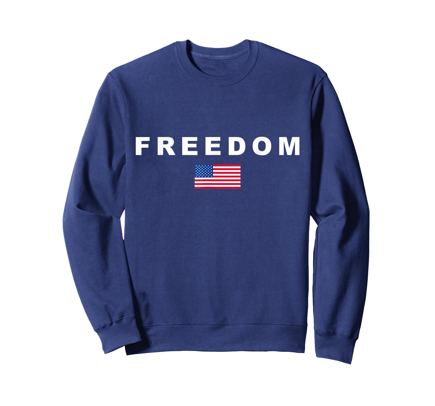 Freedom American Flag Patriotic Conservative USA T-Shirt