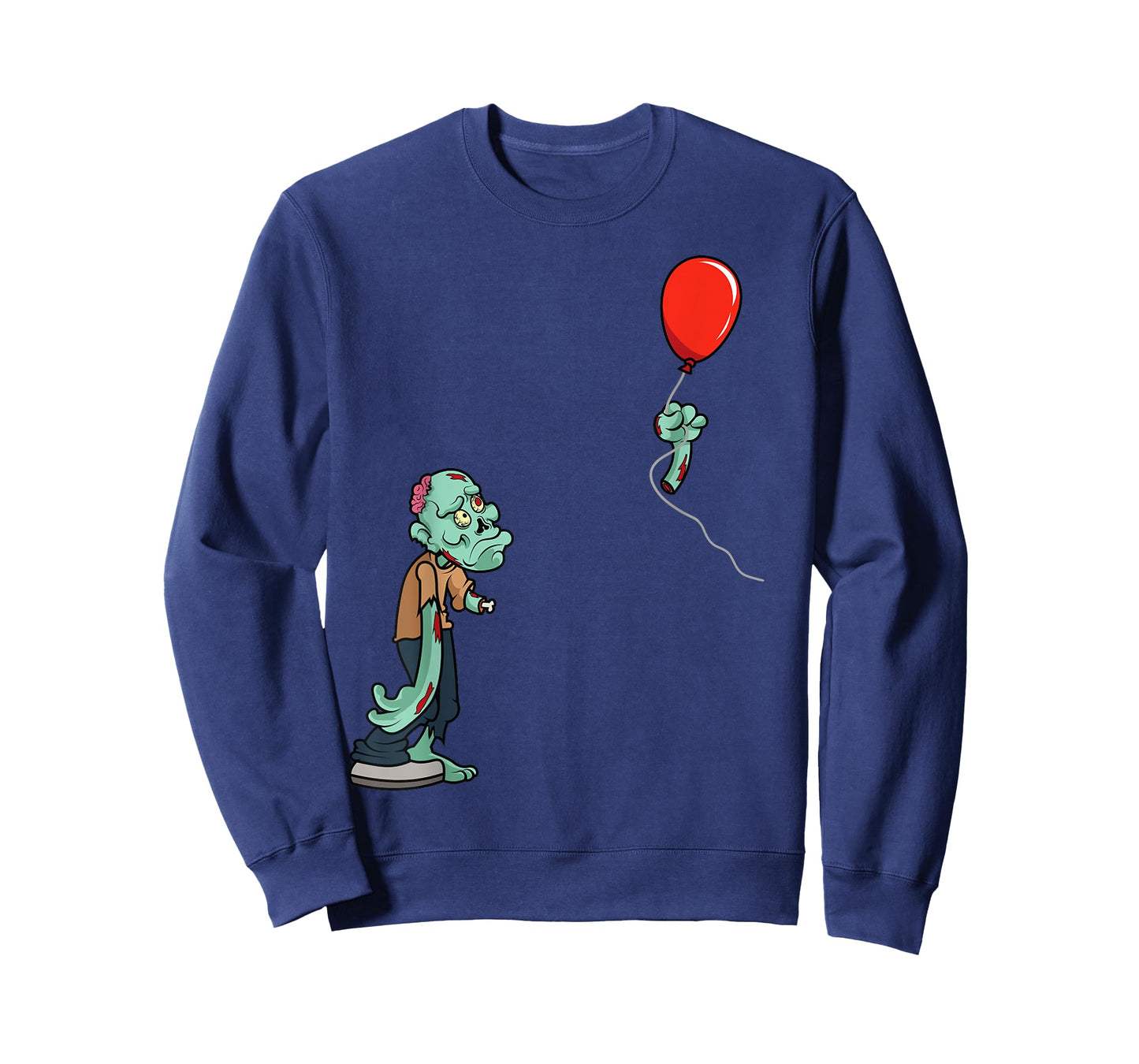 Halloween Funny Zombie Cut Off Arm Balloon Body Part Gift T-Shirt
