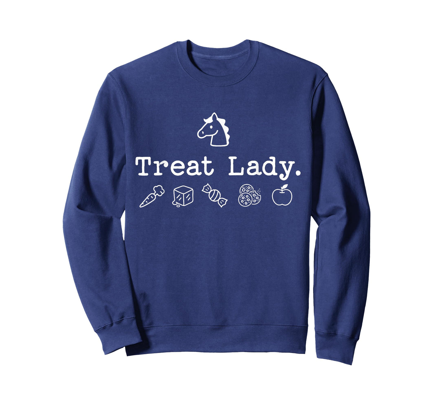 Funny Horse Treat Lady - Horse Mom Equestrian Horse Lover T-Shirt