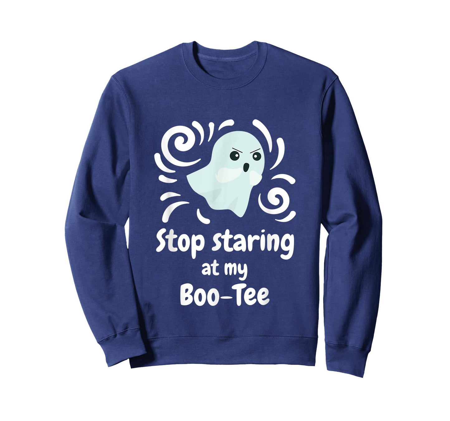 Cute Upset Angry Ghost Stop Staring At My Boo-Tee Tee Gift T-Shirt