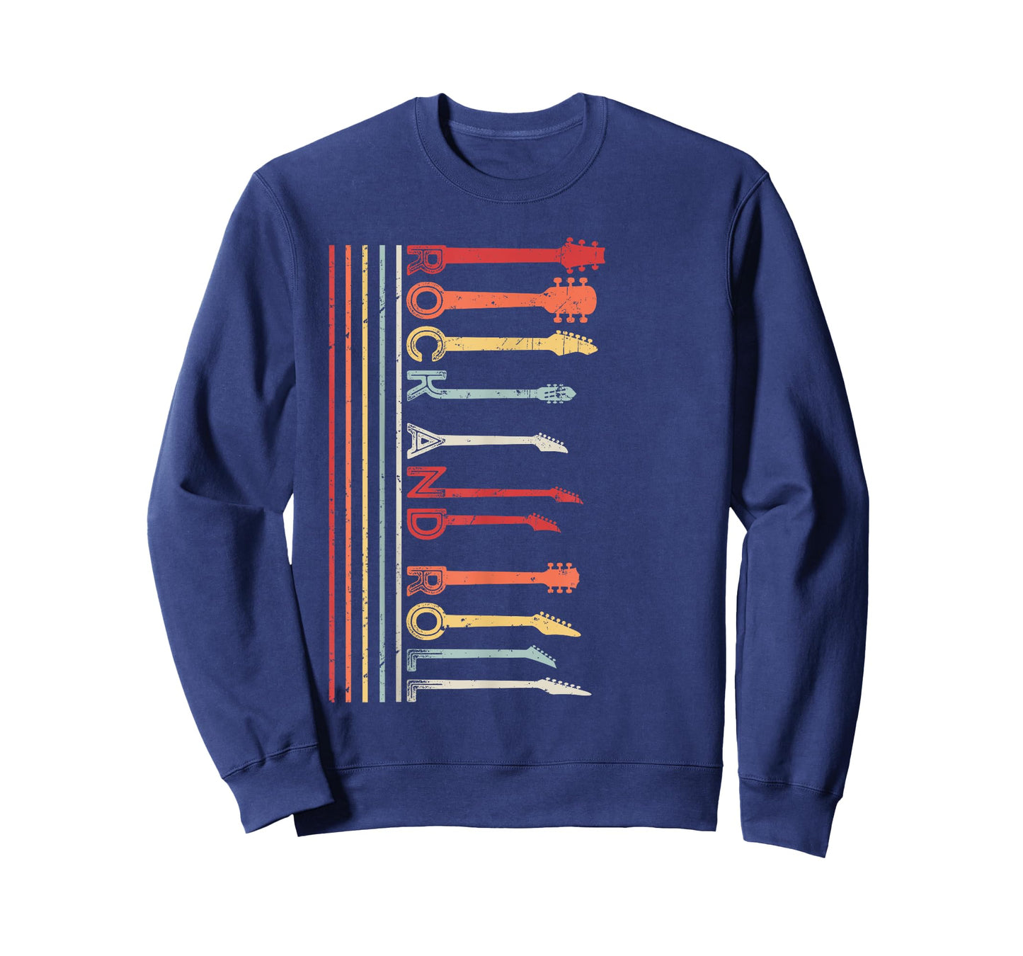 Rock And Roll Vintage Tee For Concert Band, Rock Music Lover T-Shirt