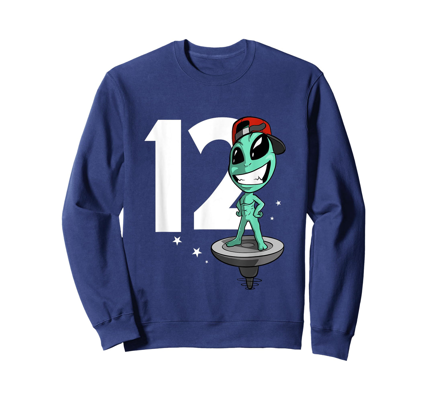 Alien 12 Year Old Boy 12th Birthday T-Shirt