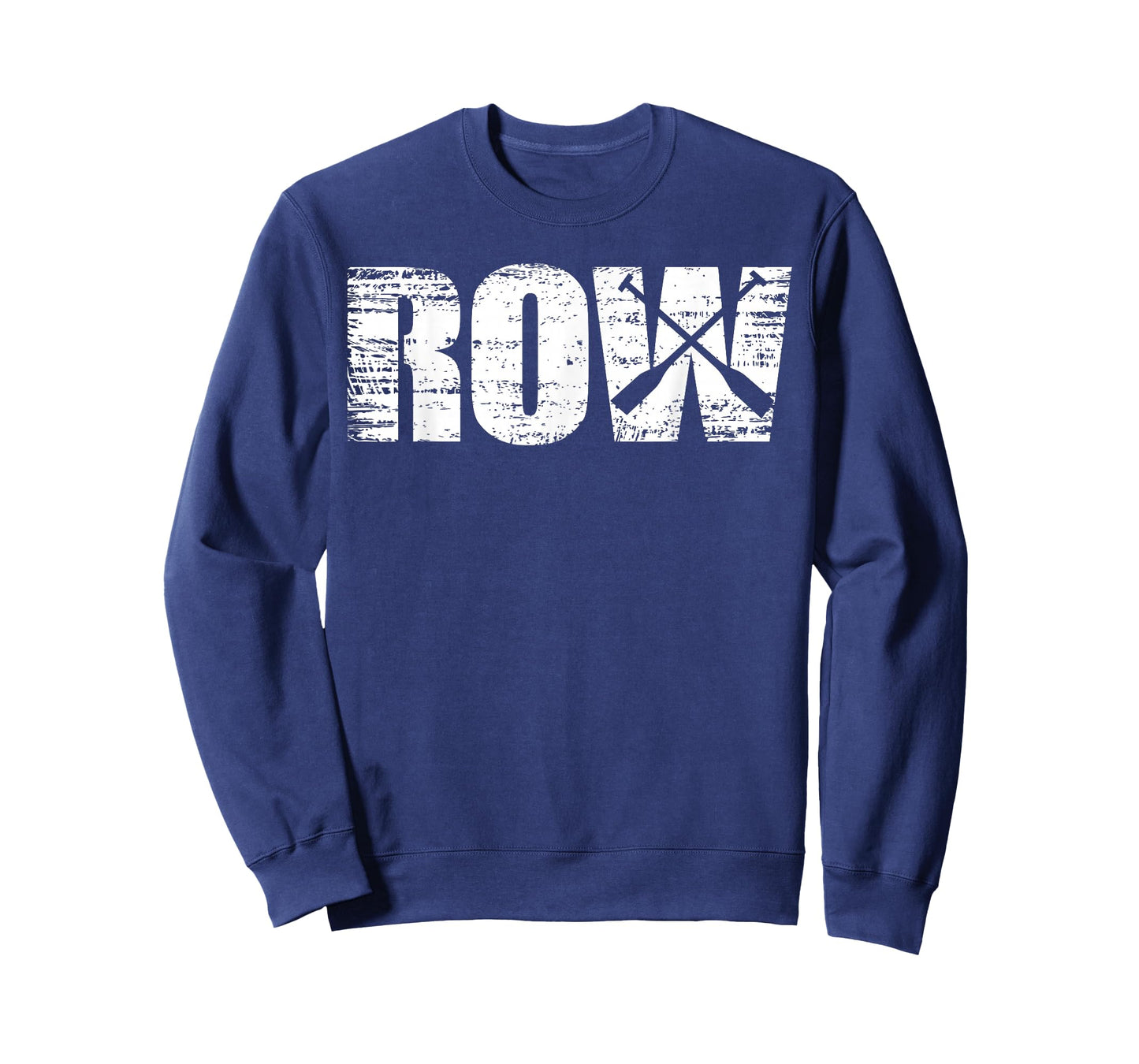 Row - Distressed Look Rowing for Rowers T-Shirt