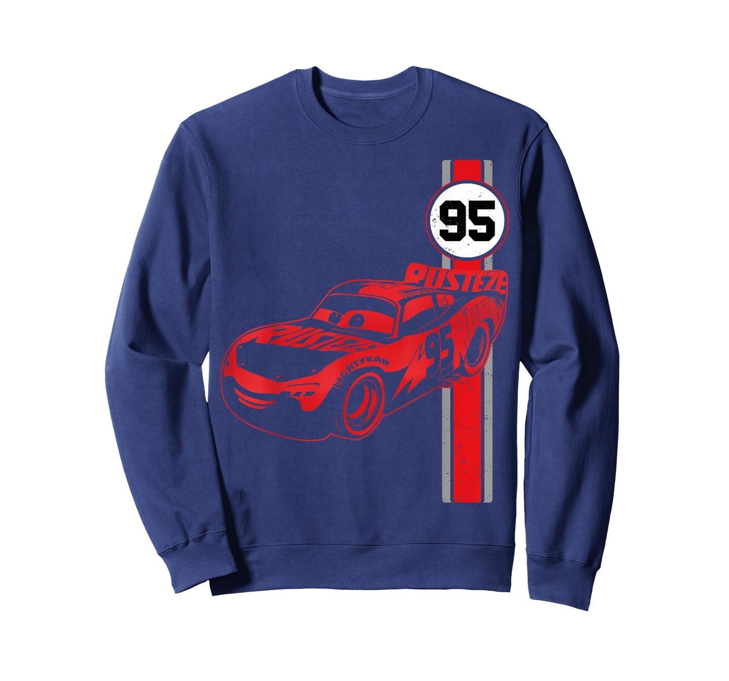 Disney Pixar Cars 3 Lighting McQueen Jersey Graphic T-Shirt T-Shirt