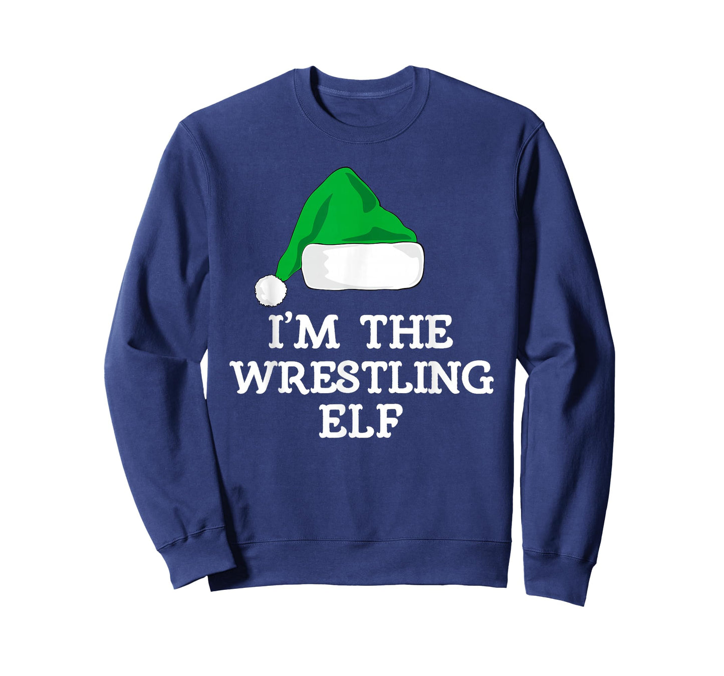 I'm The Wrestling Elf Christmas Funny Pajama Wrestler T-Shirt