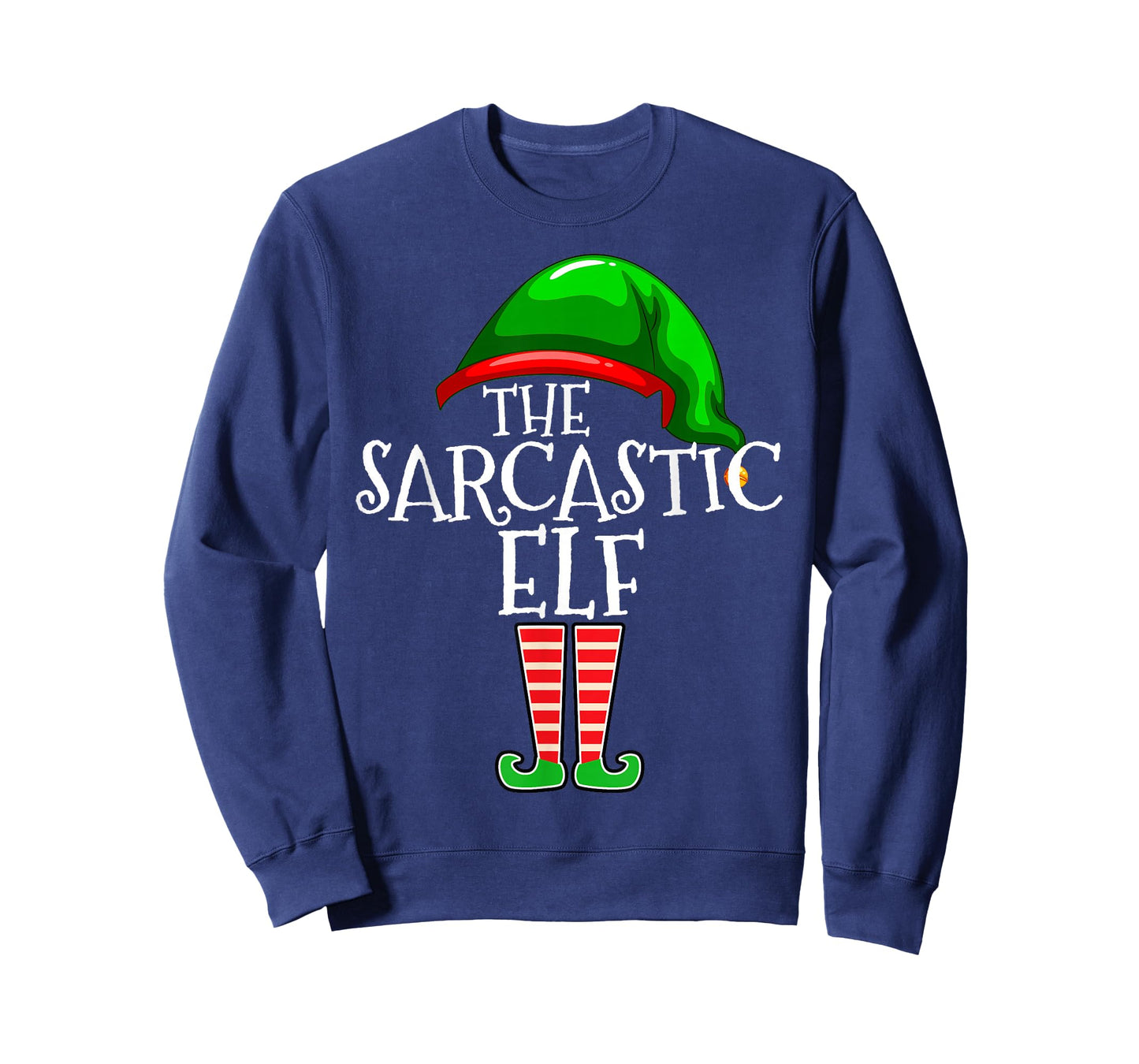 The Sarcastic Elf Family Matching Group Christmas Funny T-Shirt