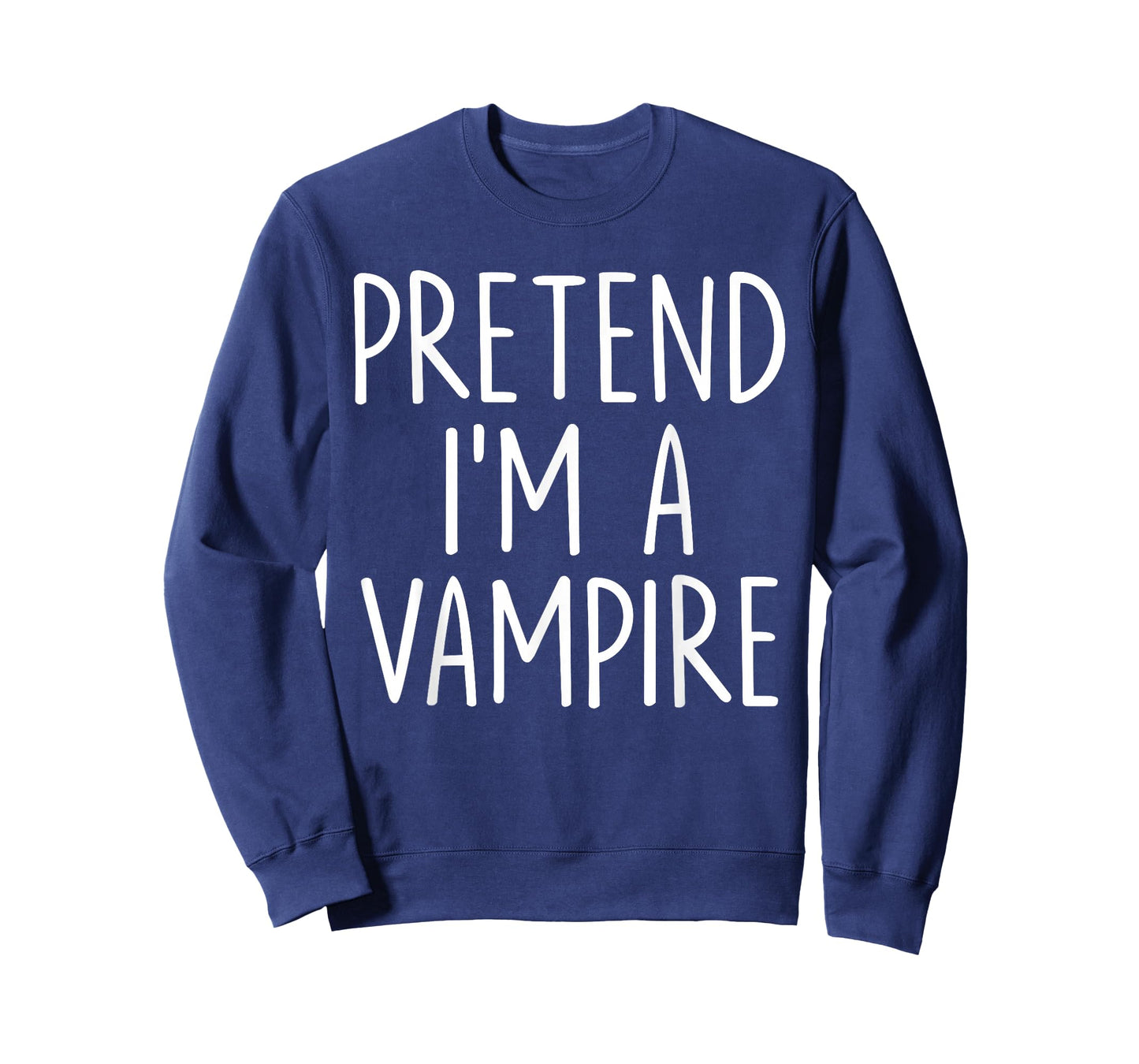 Pretend I'm A Vampire Halloween Couples Costume Matching T-Shirt