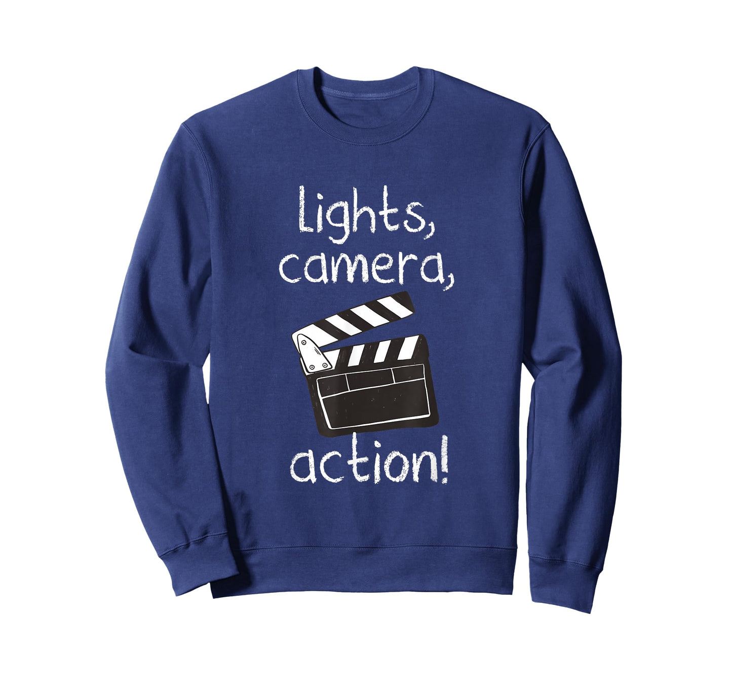 Lights Camera Action Movie Director Movie Clapper Board Gift T-Shirt