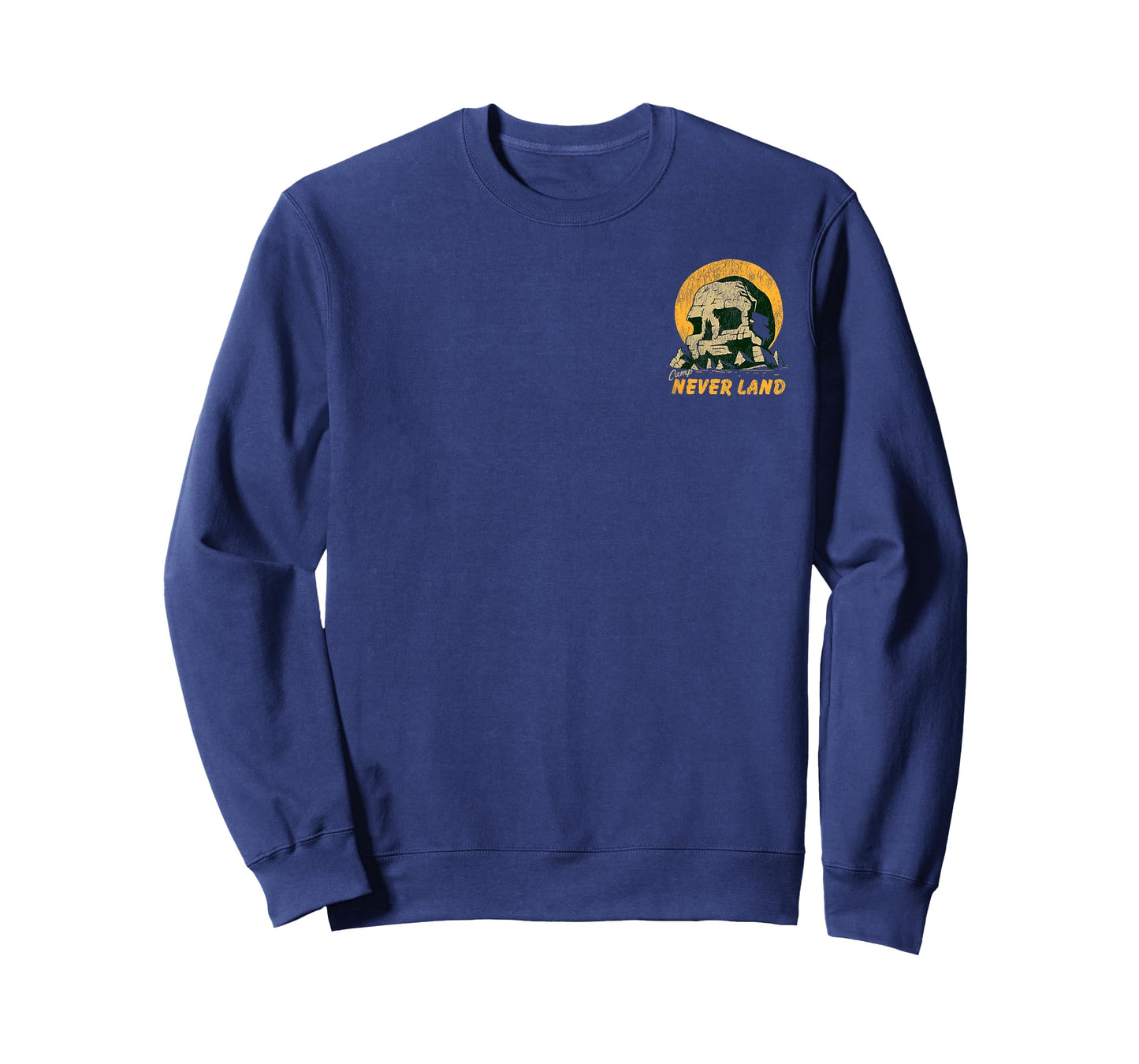 Disney Peter Pan Camp Never Land Skull Rock Front And Back T-Shirt