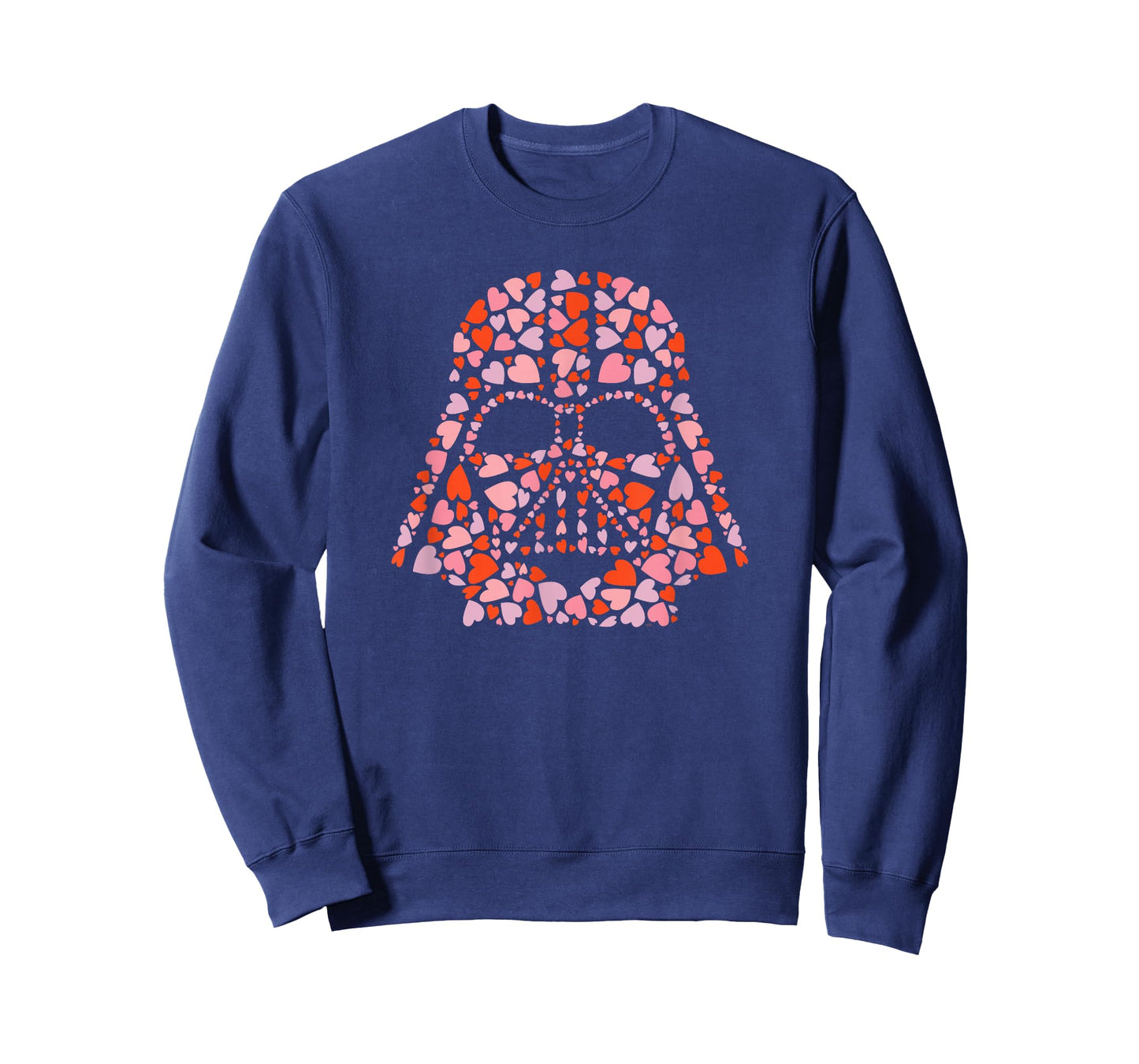 Star Wars Valentine’s Day Darth Vader Helmet Love Hearts T-Shirt