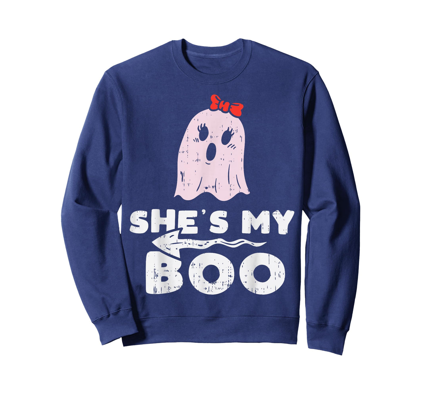 Shes My Boo Cute Matching Couple Halloween Costume Boyfriend T-Shirt