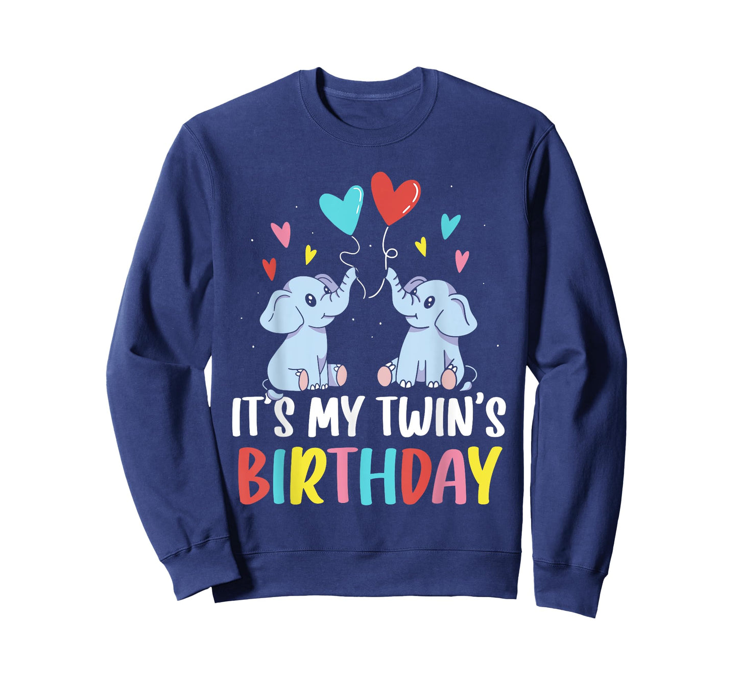It's My Twin's Birthday Twin Cute Twins Celebrate T-Shirt