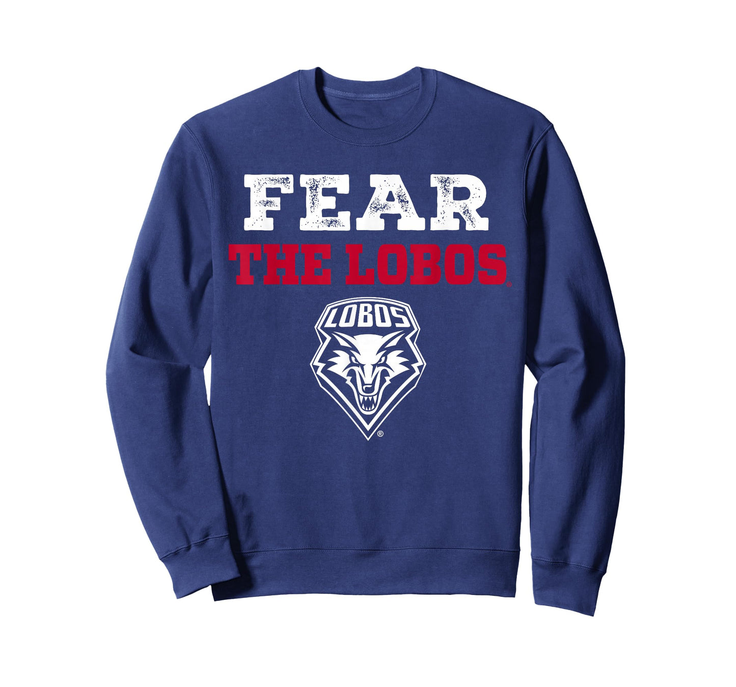 University of New Mexico Fear The Lobos Sports Fan T-Shirt