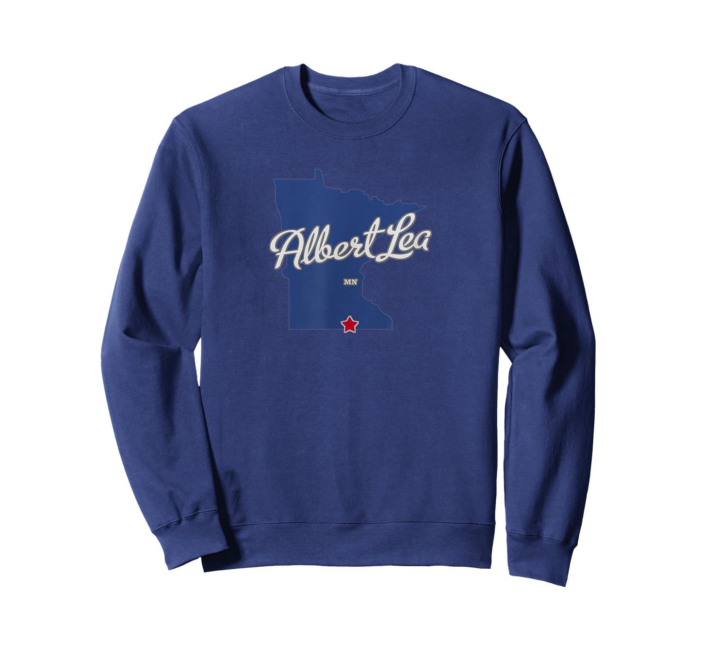 Albert Lea Minnesota MN Map T-Shirt
