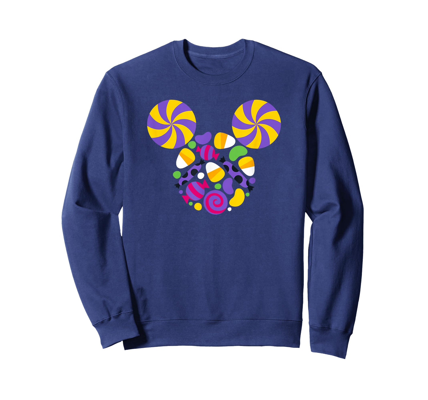Disney Mickey and Friends Halloween Mickey Candy Face T-Shirt