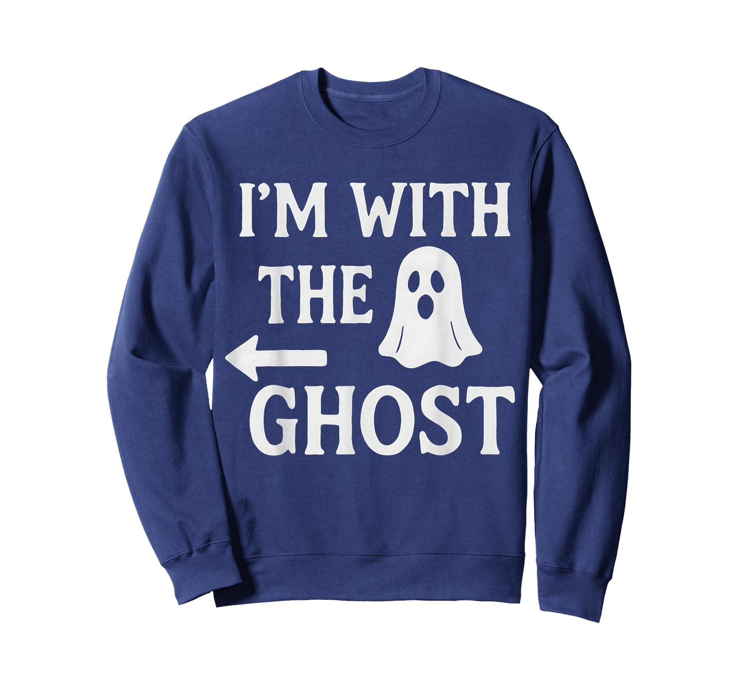 I'm with The Ghost Halloween Matching Ghost Costume T-Shirt