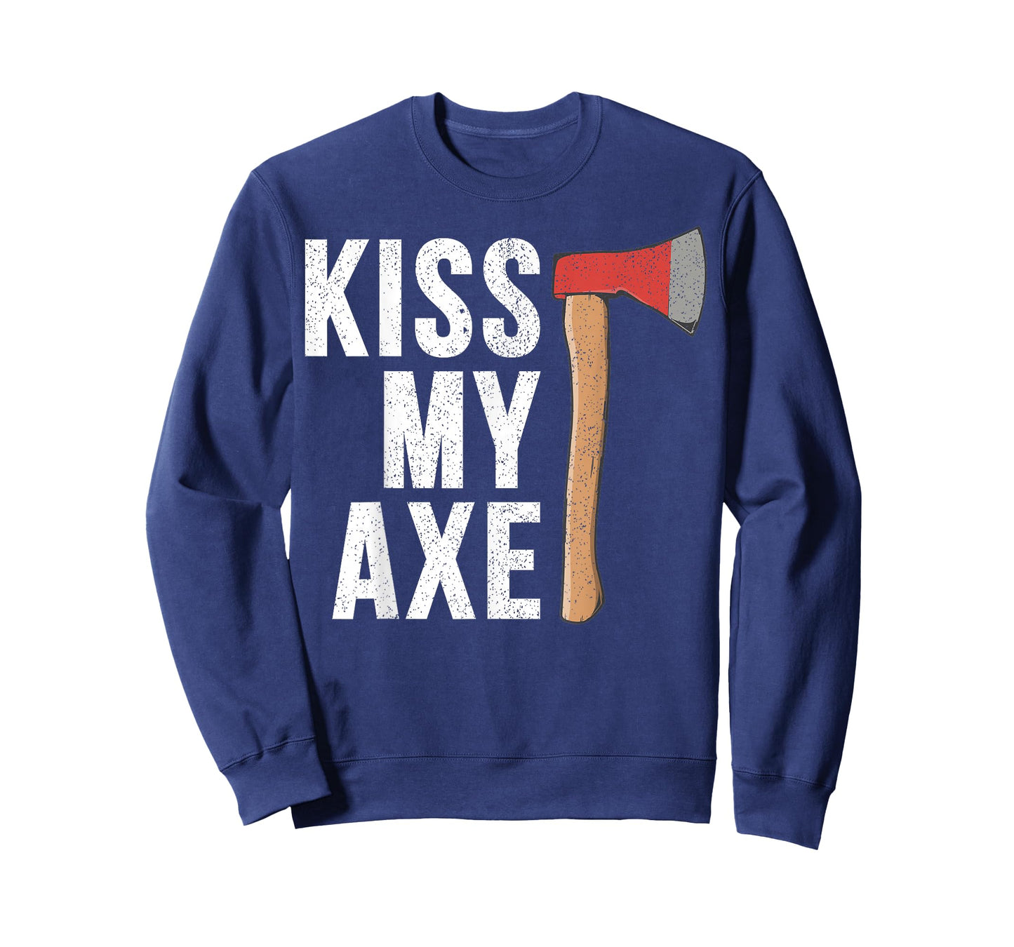Kiss My Axe Vintage Hatchet Throwing Funny Gift for Thrower T-Shirt