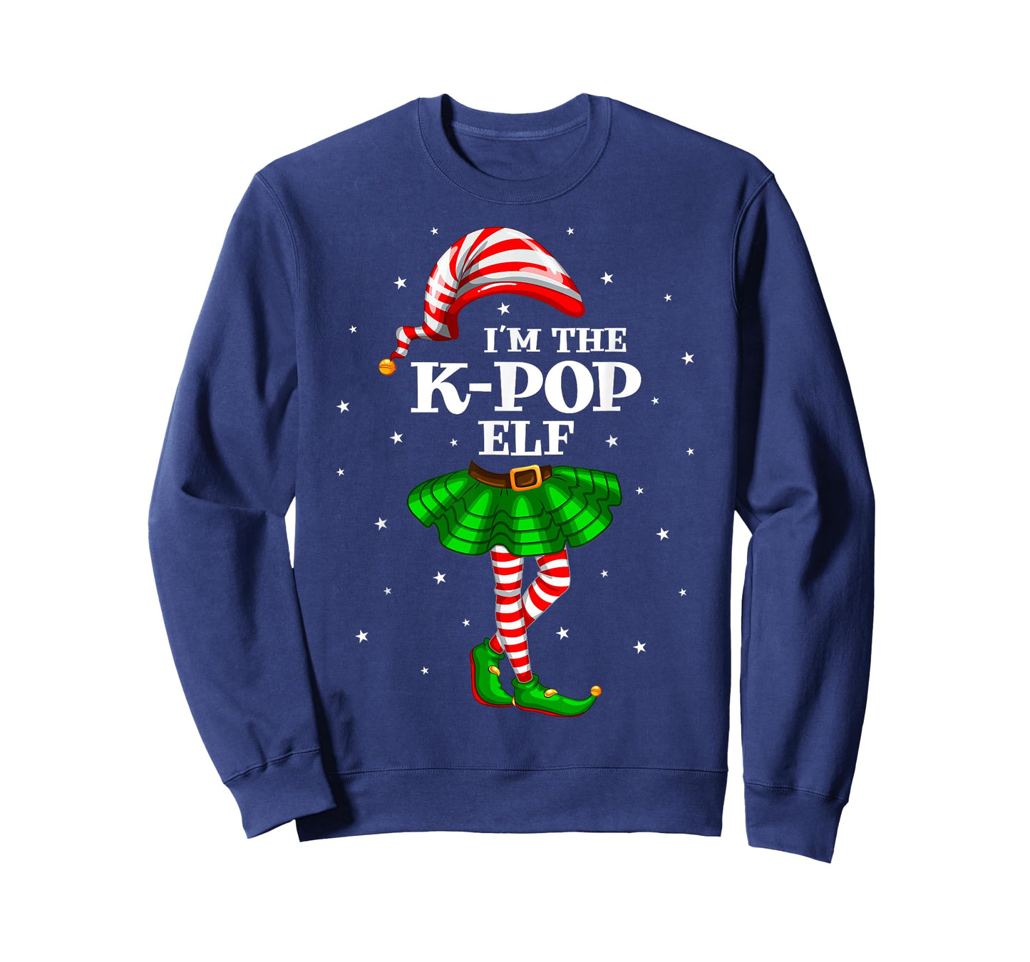 Matching Family Group I'm The K-Pop Elf Christmas T-Shirt