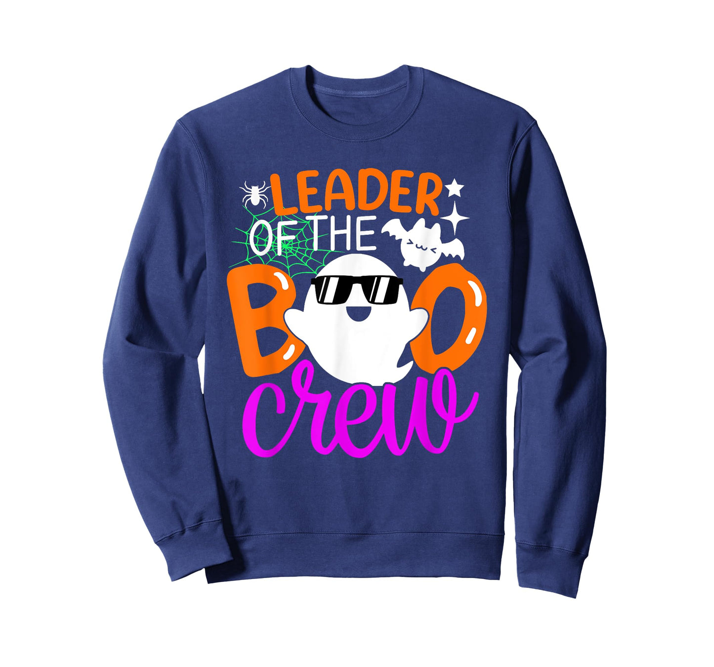 Leader Of The Boo Crew Shirt Funny Halloween Family Matching T-Shirt