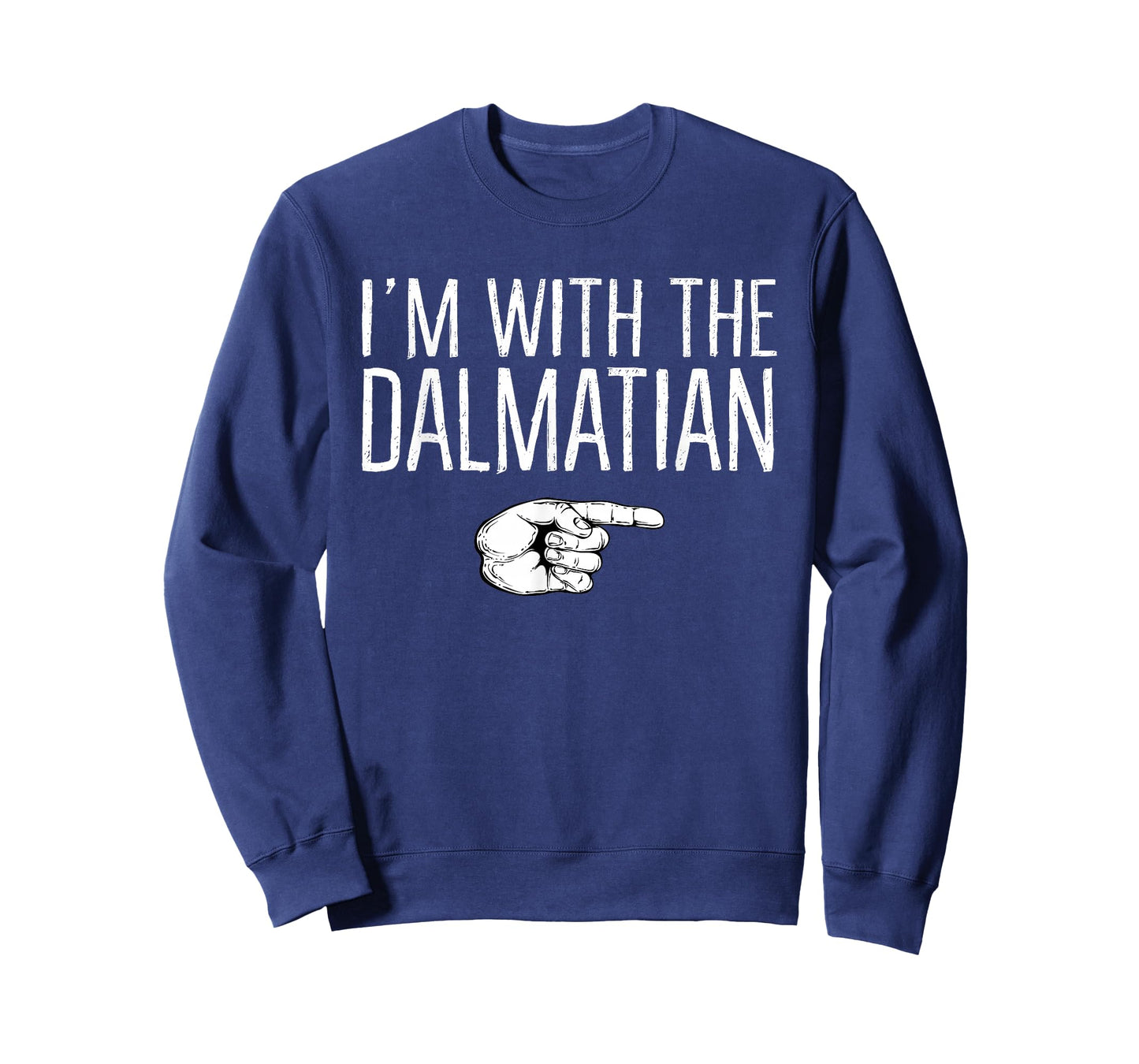 I'm With The Dalmatian Matching Costume Lazy Halloween Party T-Shirt
