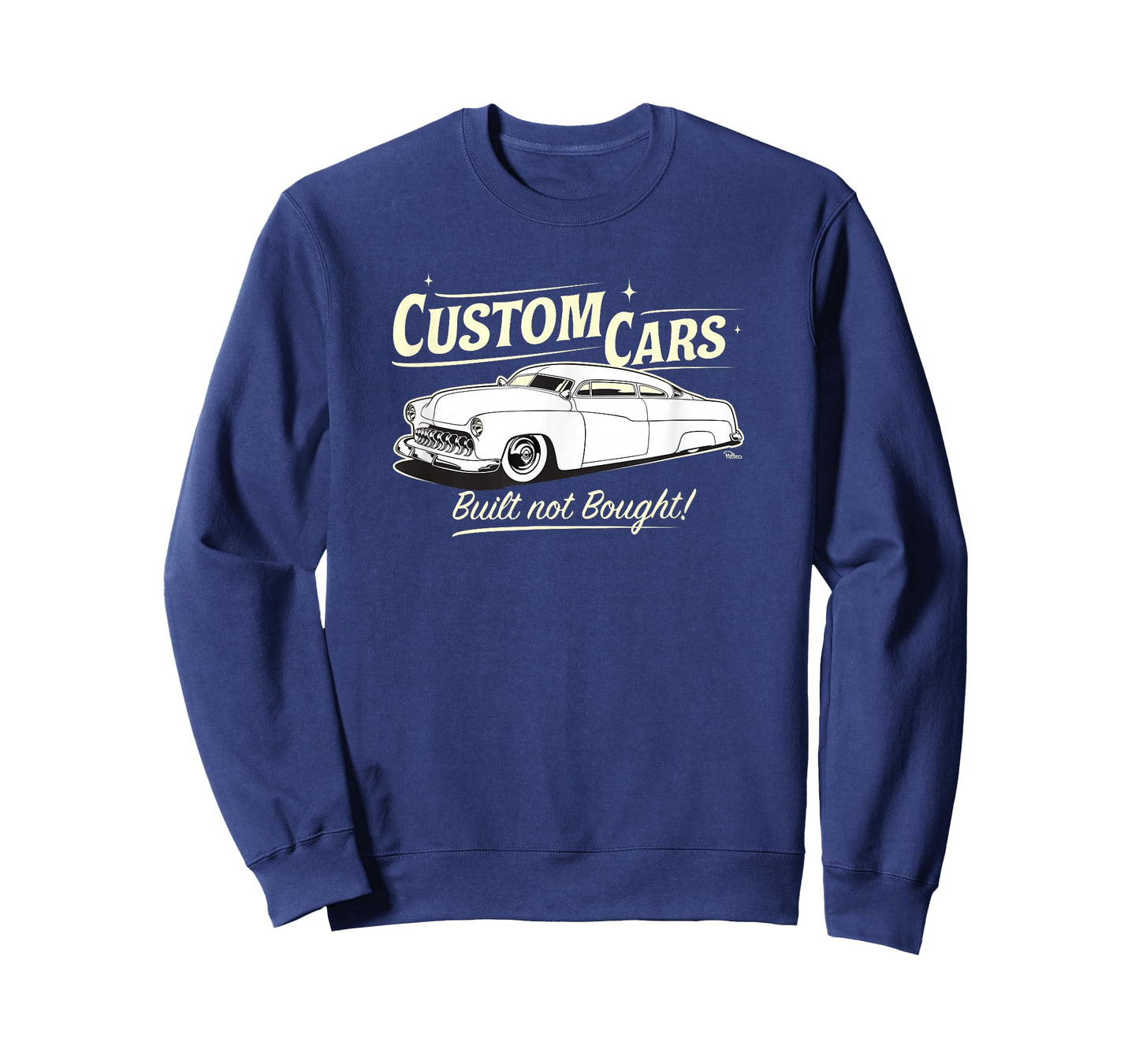Custom Cars - Built Not Bought - Merc T-Shirt