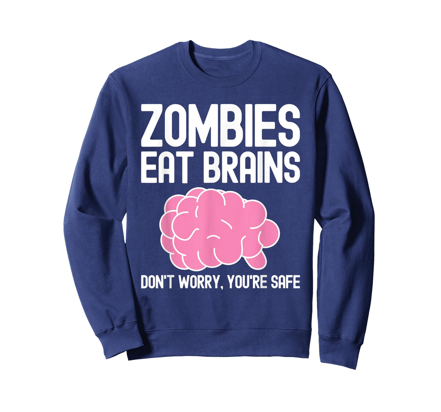 Zombies Eat Brains, Funny Halloween T-Shirt
