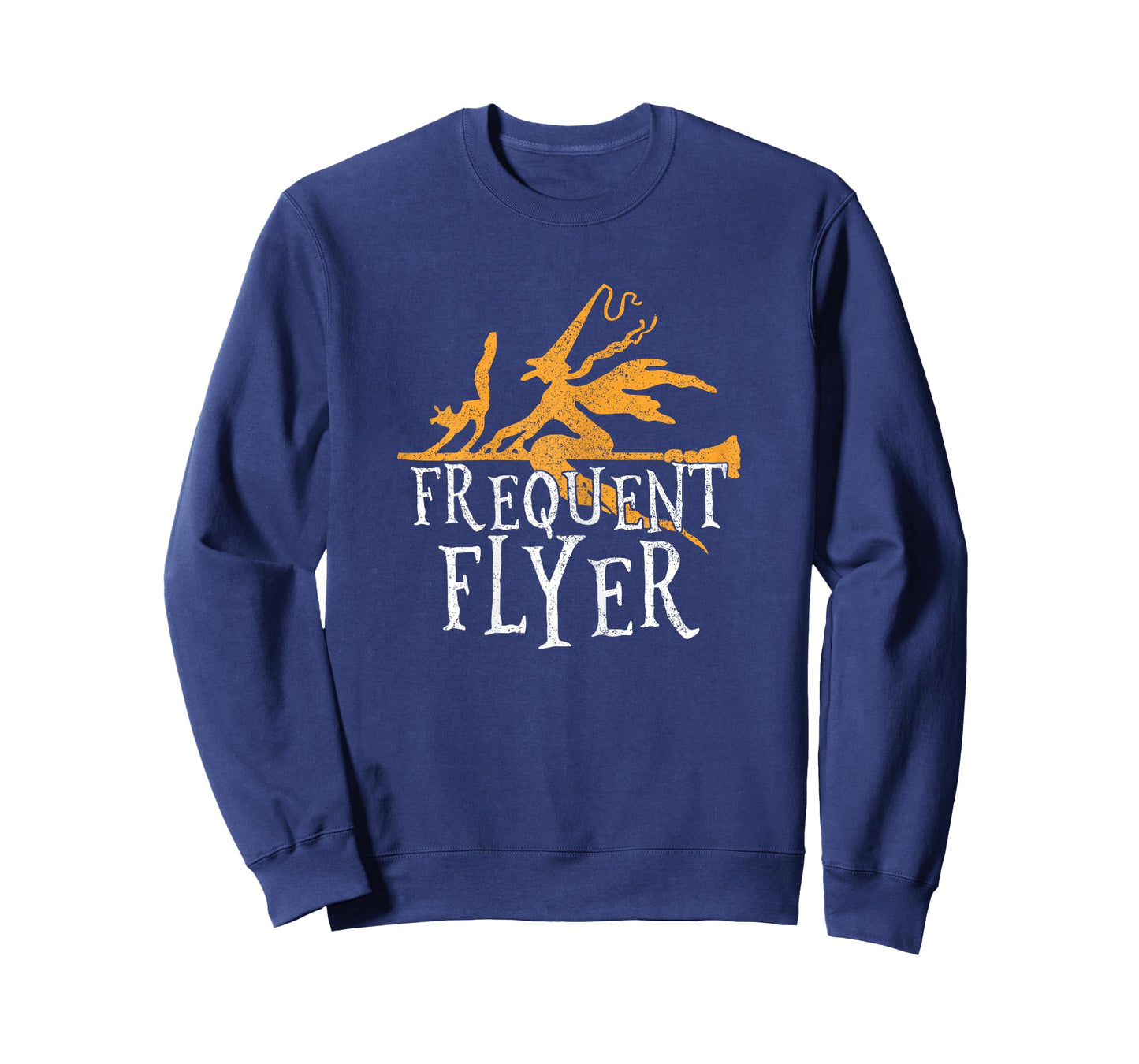 Frequent Flyer T-Shirt Funny Witch Halloween Party Outfit T-Shirt