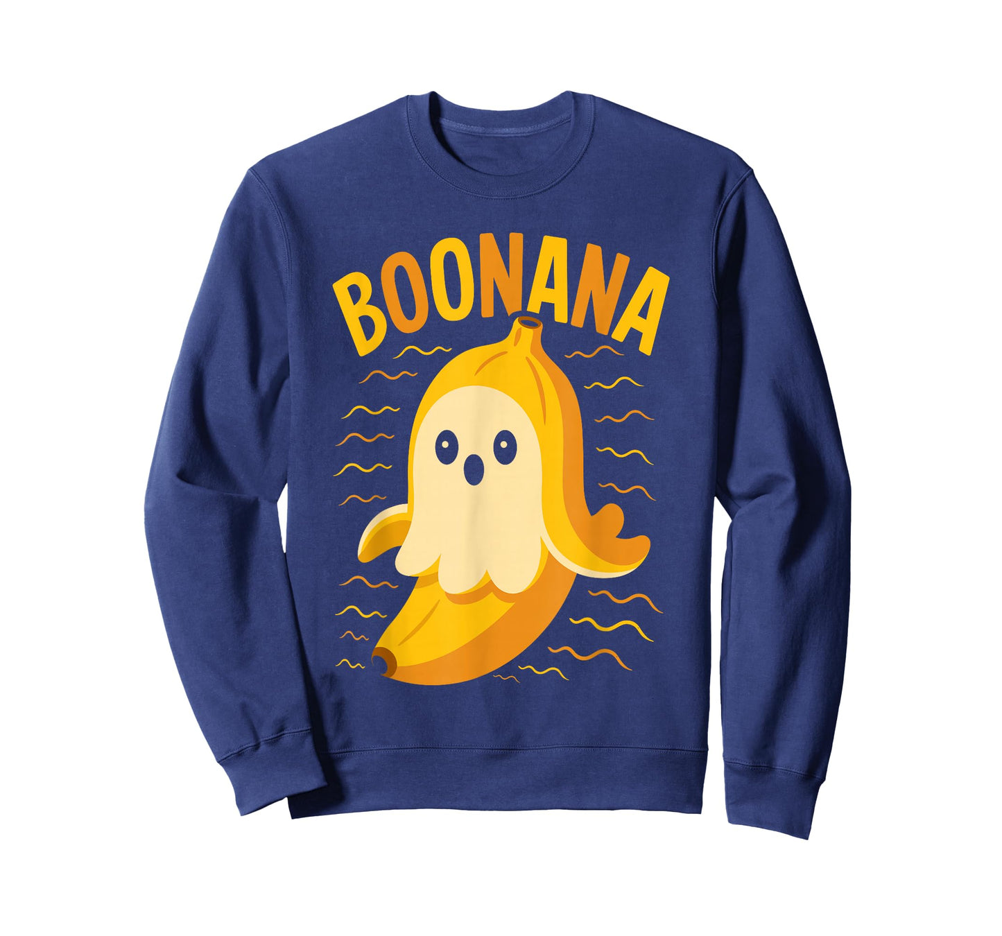 Boonana Cute Ghost Banana Ghost Food Halloween Costume T-Shirt