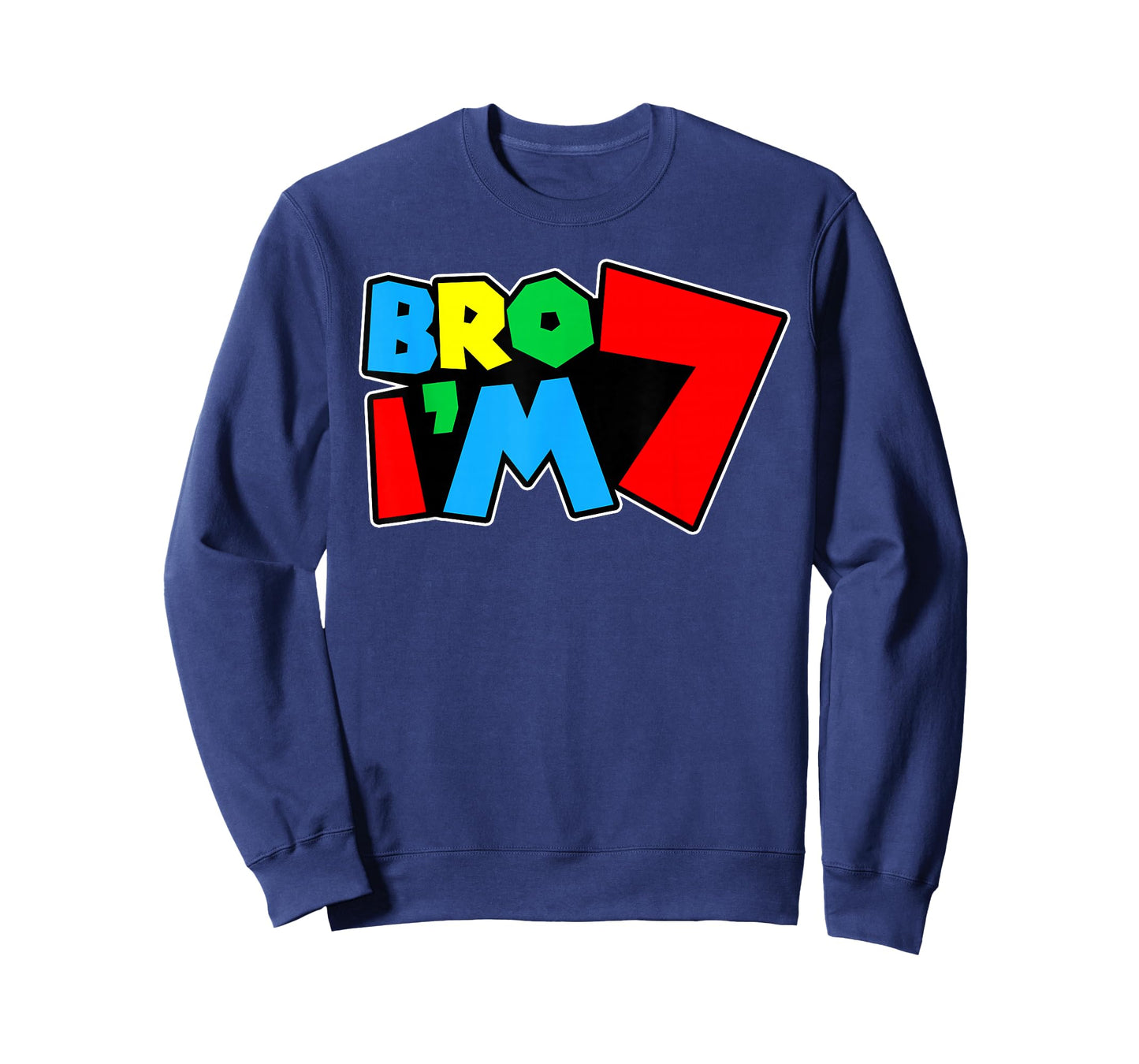 7th Birthday Boy Bro I’m 7 Year Old Video Gamer Seven Bday T-Shirt