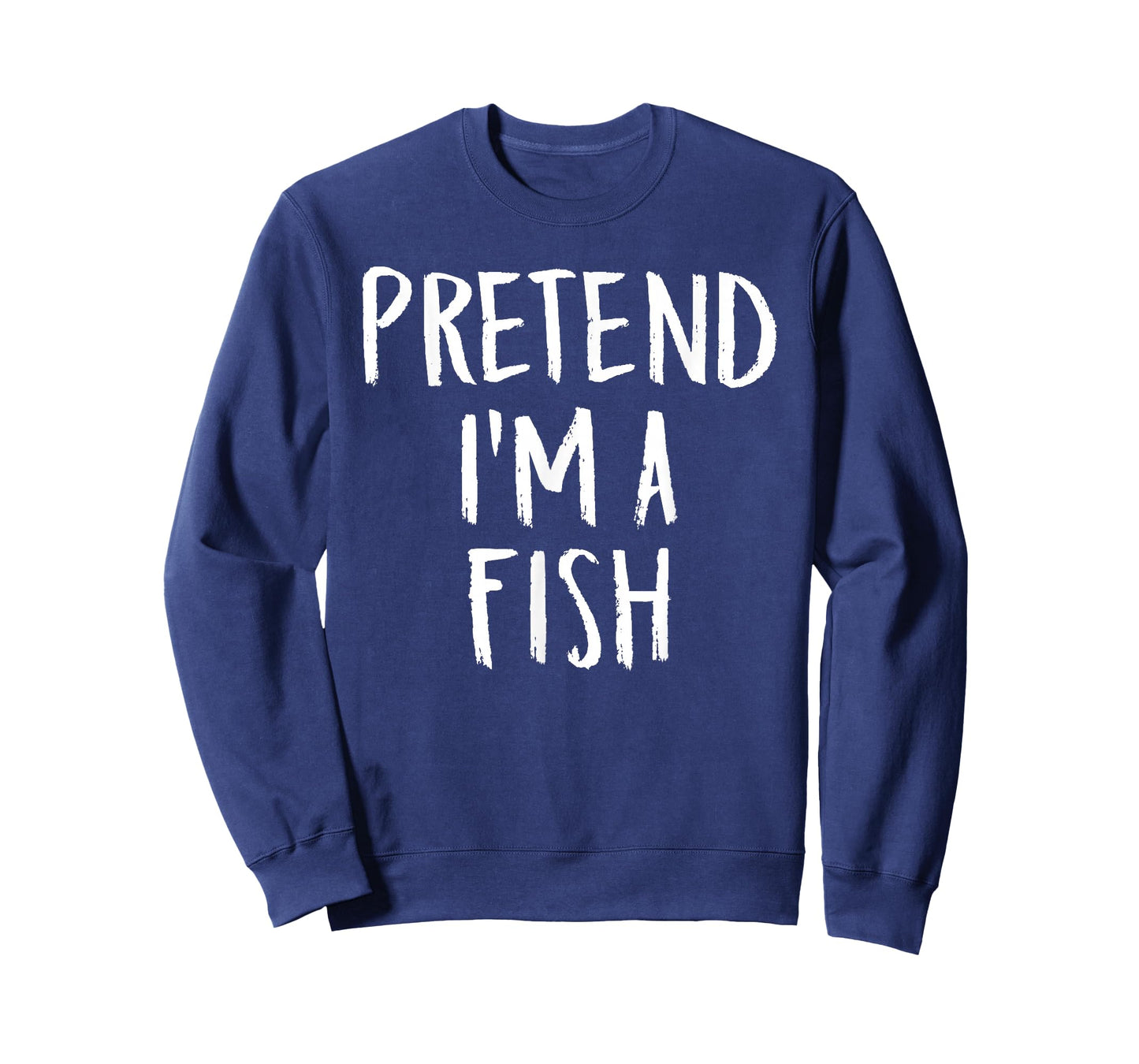 Pretend I'm A Fish Family Funny Halloween Party Costume T-Shirt