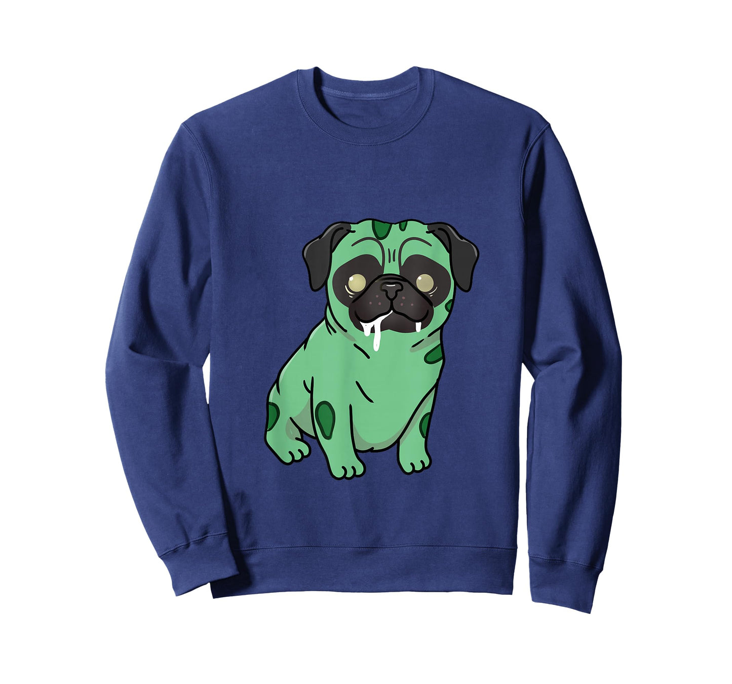 Zombie Pug Halloween T-Shirt