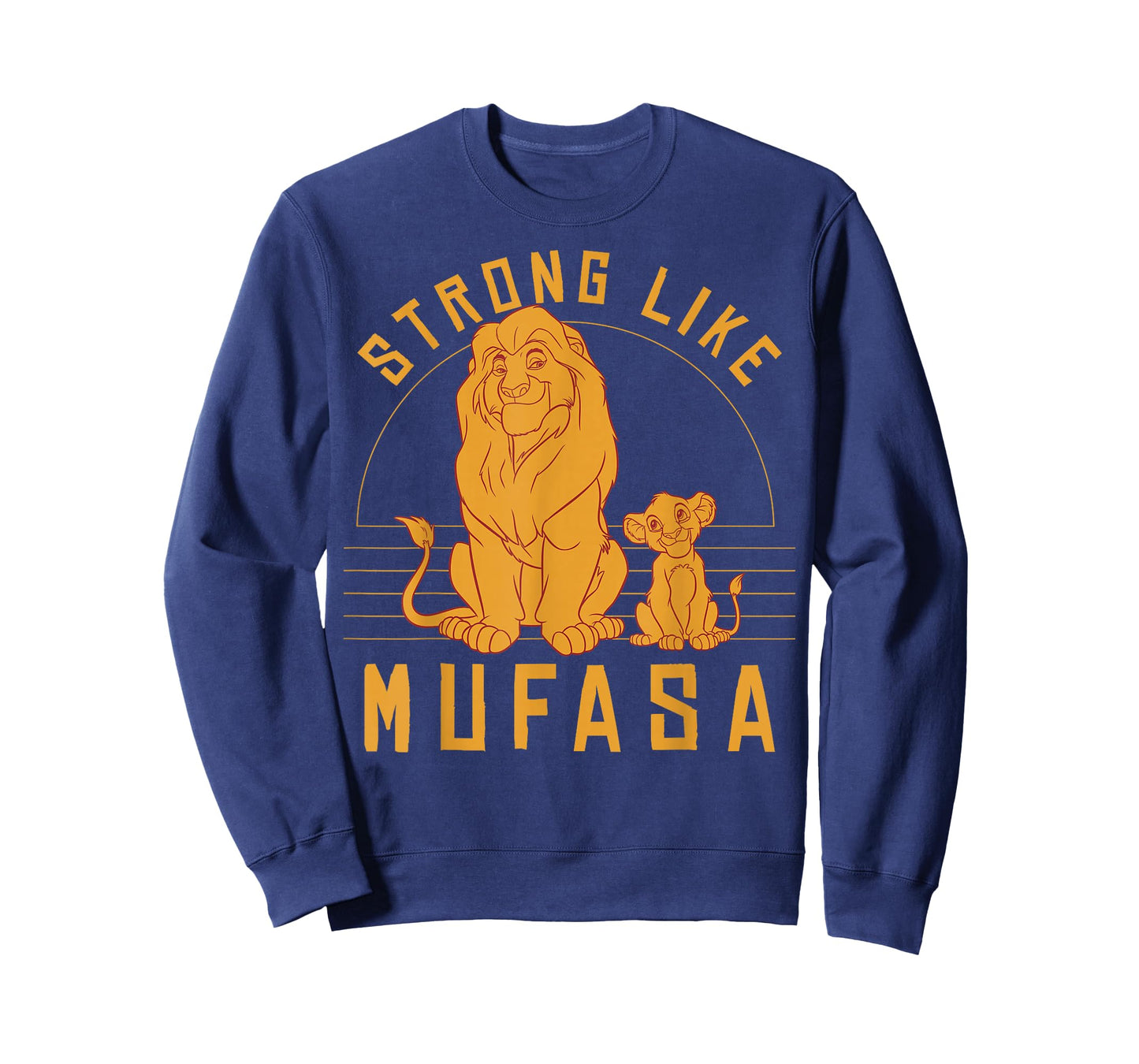 Disney Lion King Simba Strong Like Mufasa Graphic T-Shirt T-Shirt