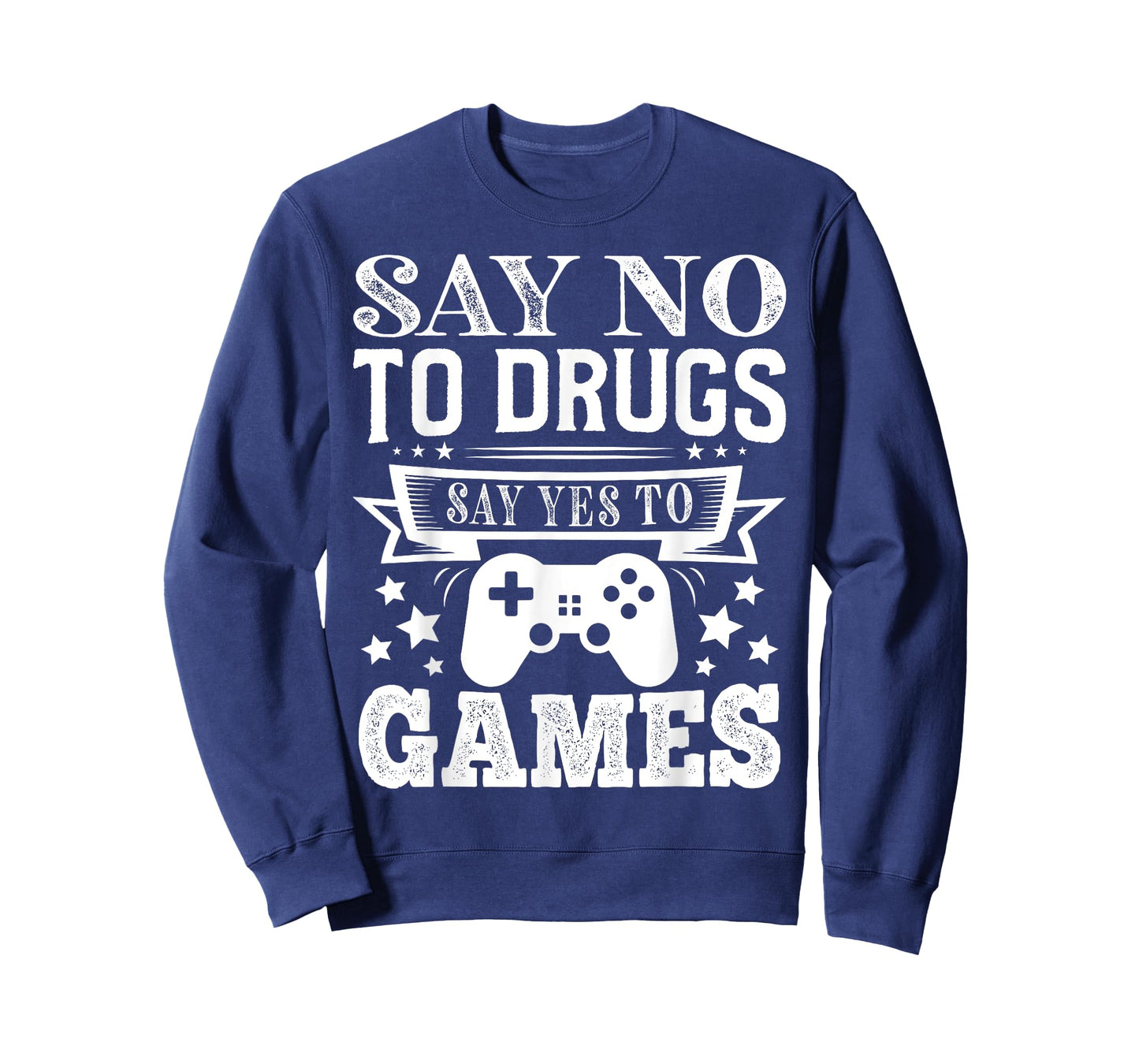 Say No To Drugs Say Yes To Games Red Ribbon Week Anti Drug T-Shirt
