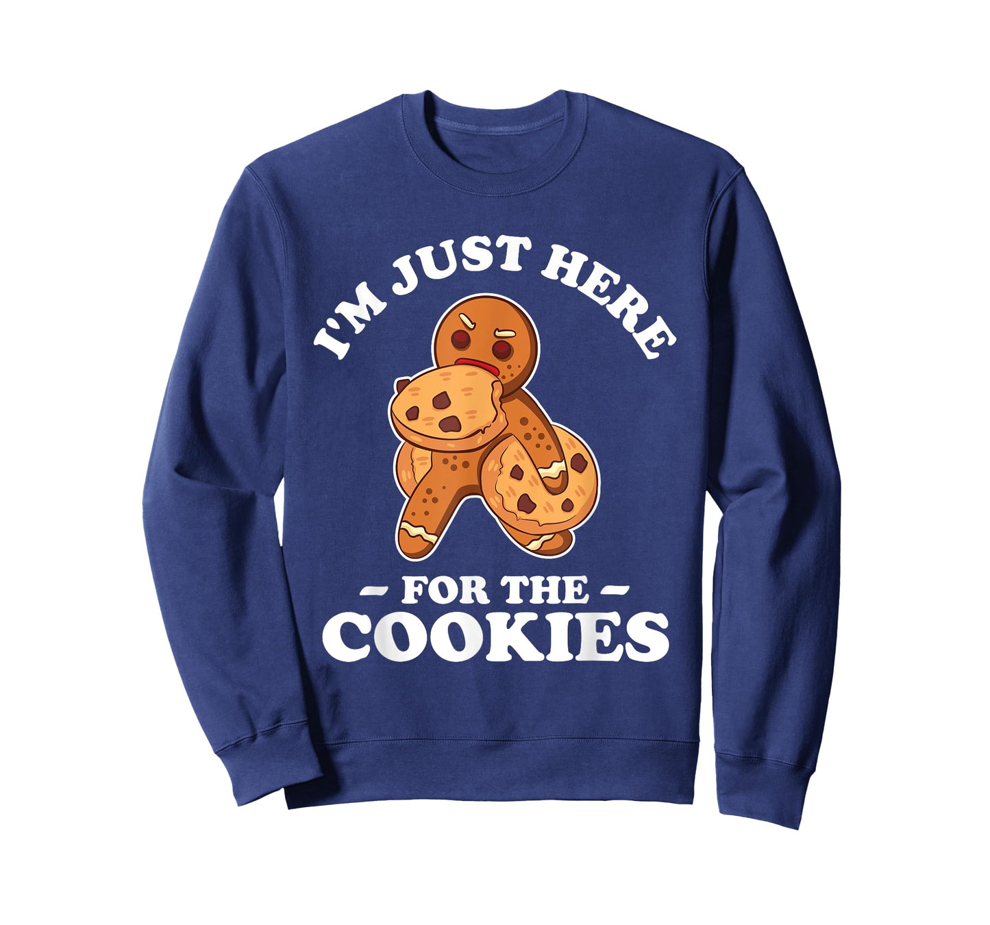 I'm Just Here For The Cookies T Shirt Christmas Baking Gift T-Shirt