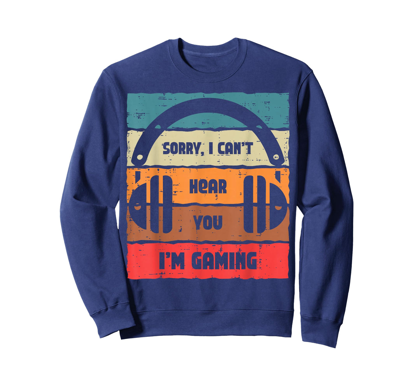 Sorry Cant Hear You Im Gaming Retro Video Gamer Men Boys Kid T-Shirt