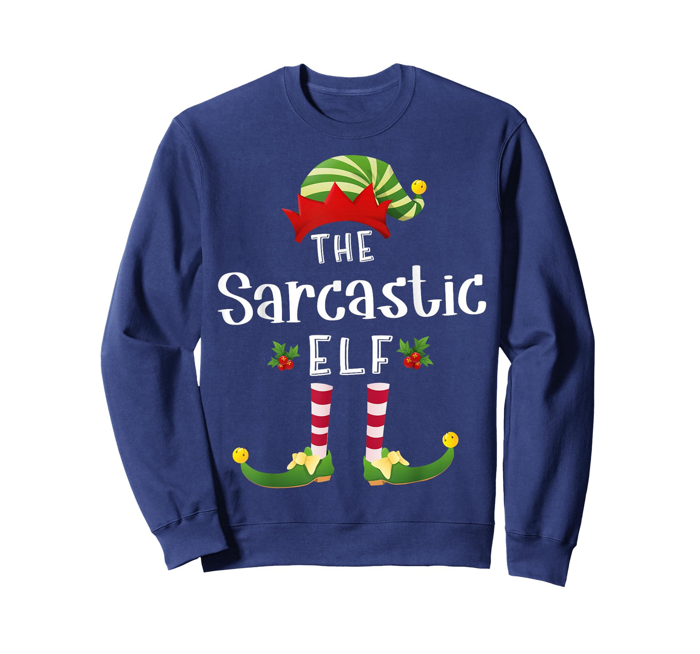 Sarcastic Christmas Elf Matching Pajama X-Mas Party T-Shirt