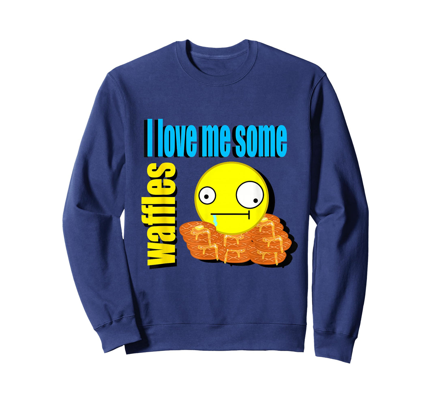 I Love Me Some Waffles Scene Kid Emo T-Shirt