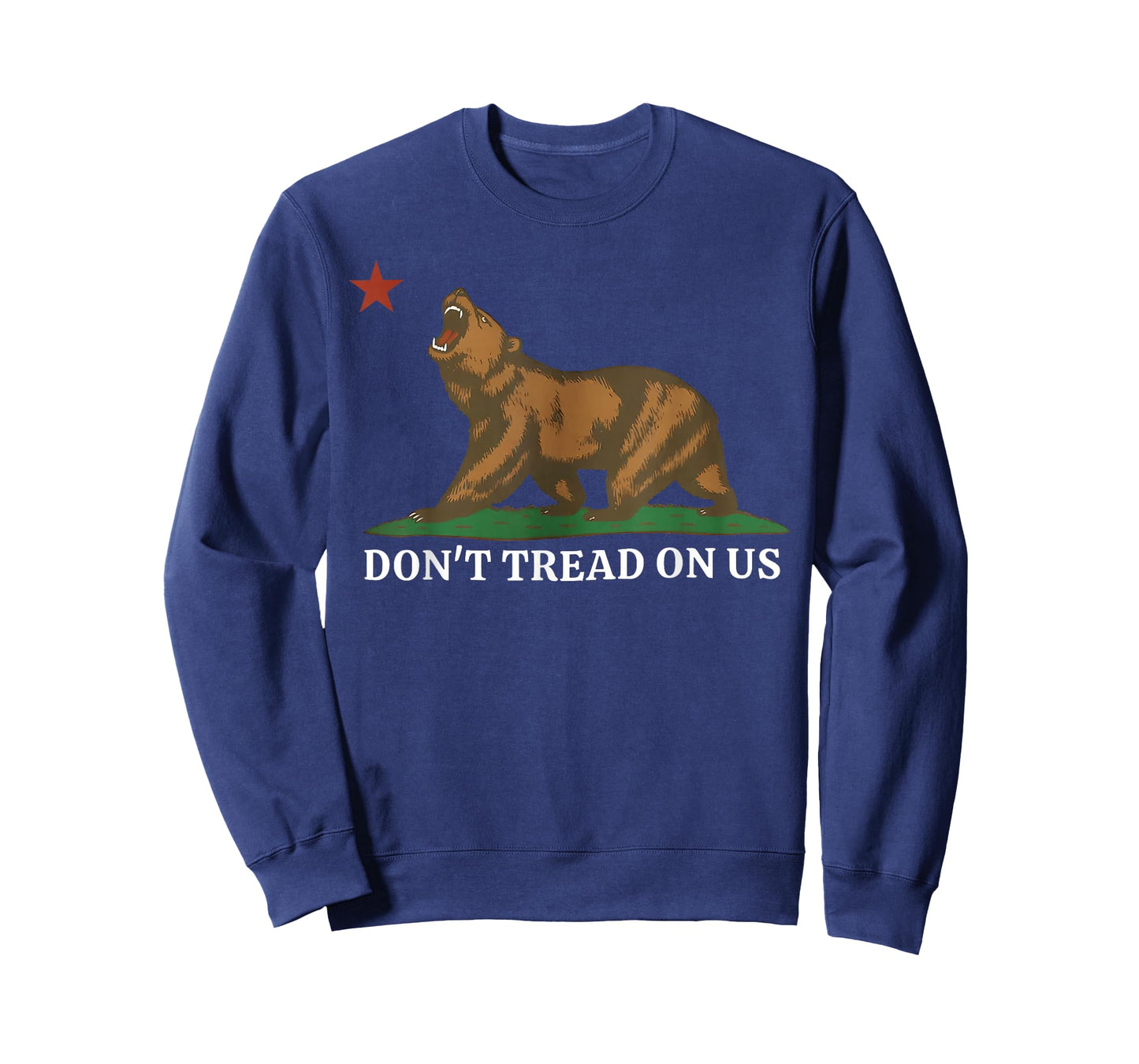 Don't Tread On Us California Bear Patriotic T-Shirt