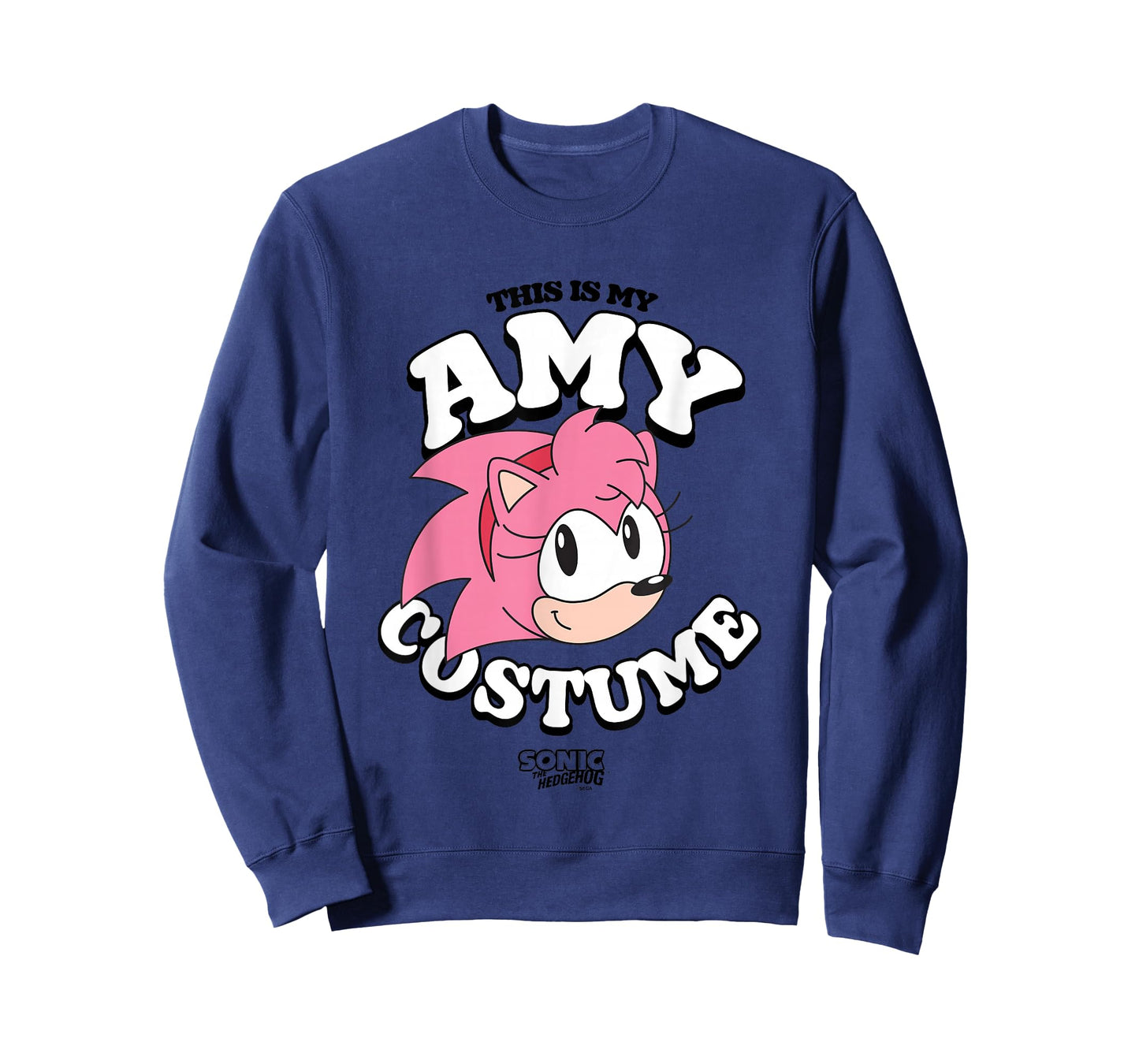 Sonic The Hedgehog Halloween This Is My Amy Retro Costume T-Shirt