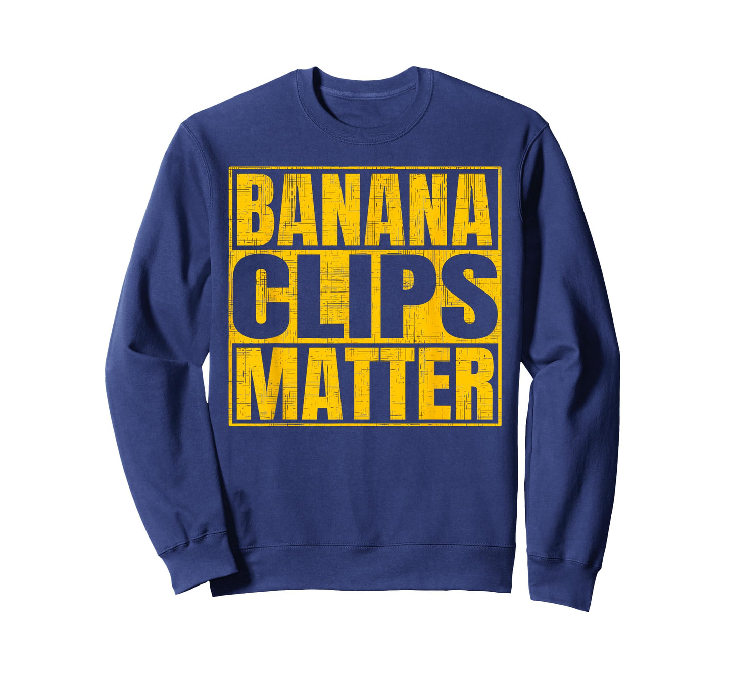 Banana Clips Matter Funny AK-47 Rifle T-Shirt