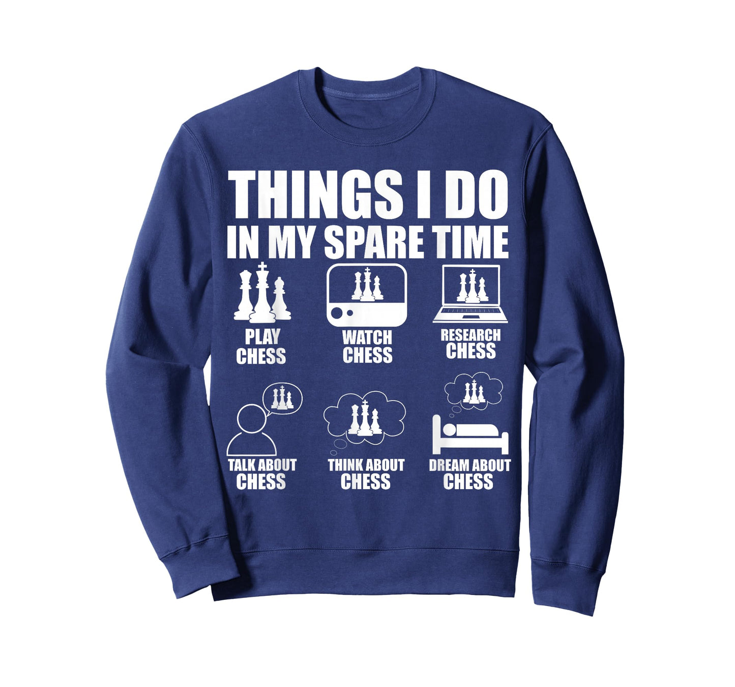 Things I Do In My Spare Time Chess Player Boys Funny Chess T-Shirt