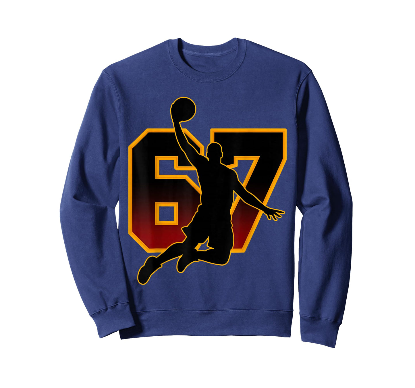 67 Basketball Meme Slam Dunk Position Six Seven Game Trendy T-Shirt