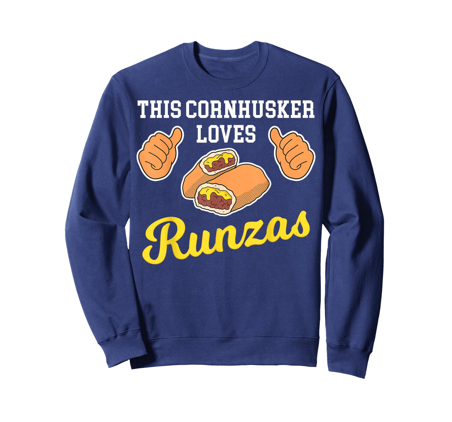 Thumbs Nebraska Sandwich Runza T-Shirt