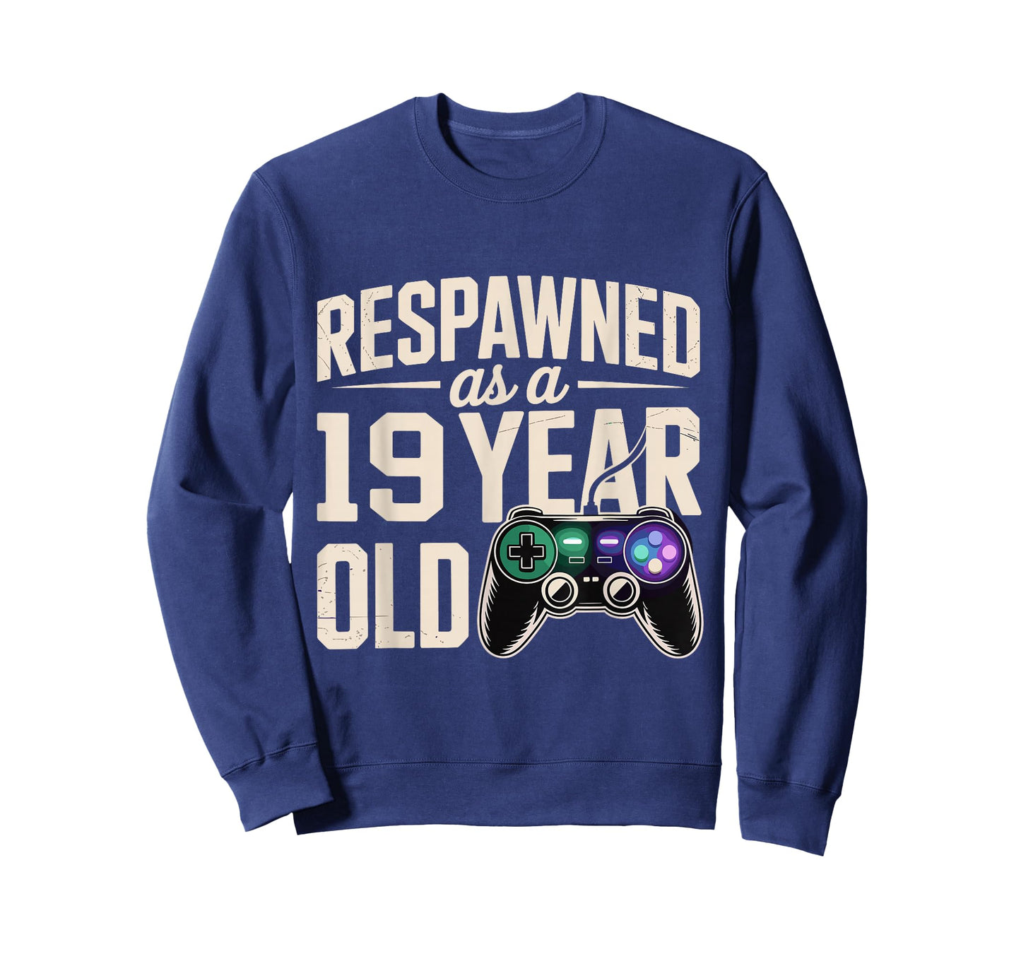 Boys 19th Birthday Shirt Boy 19 Year Old Birthday Gamer T-Shirt