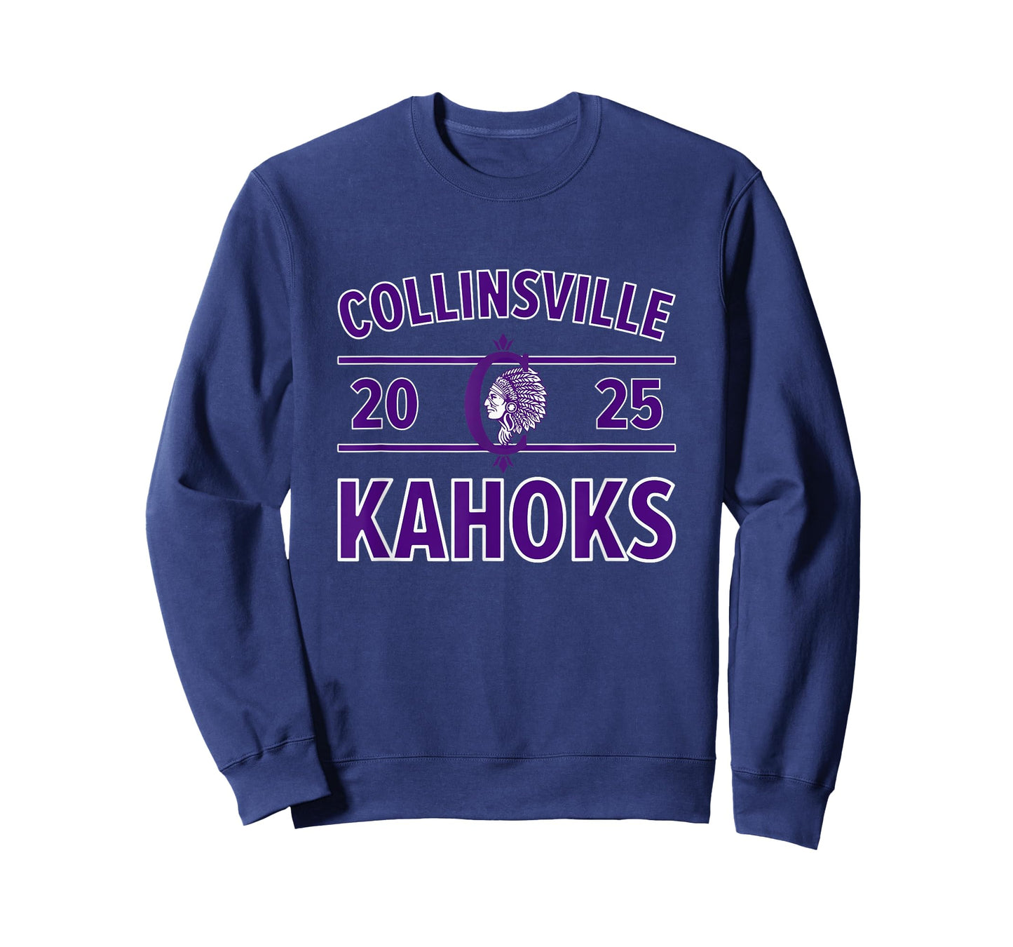 Collinsville Kahoks Logo 2025 HS T-Shirt