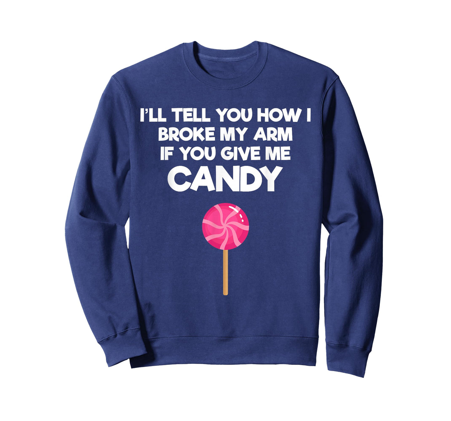 Broken Arm Story for Candy Injury Recovery Funny T-Shirt